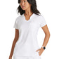 Women's Banded-V-Neck Sway Tuck-In Top