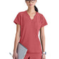 Women's Banded-V-Neck Sway Tuck-In Scrub Top