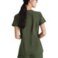 Women's Banded-V-Neck Sway Tuck-In Scrub Top