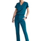 Women's Banded-V-Neck Sway Tuck-In Scrub Top