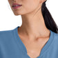 Women's Banded-V-Neck Sway Tuck-In Scrub Top