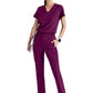 Women's Banded-V-Neck Sway Tuck-In Scrub Top