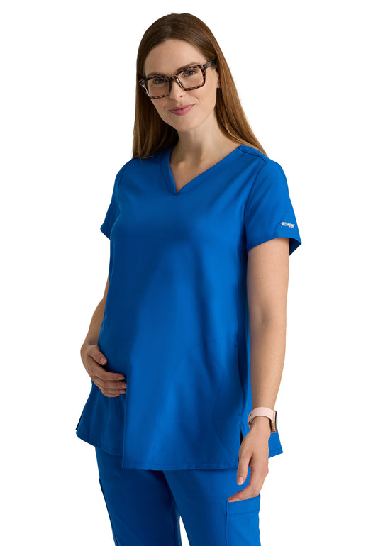 Two Pocket V-Neck Promise Scrub Top