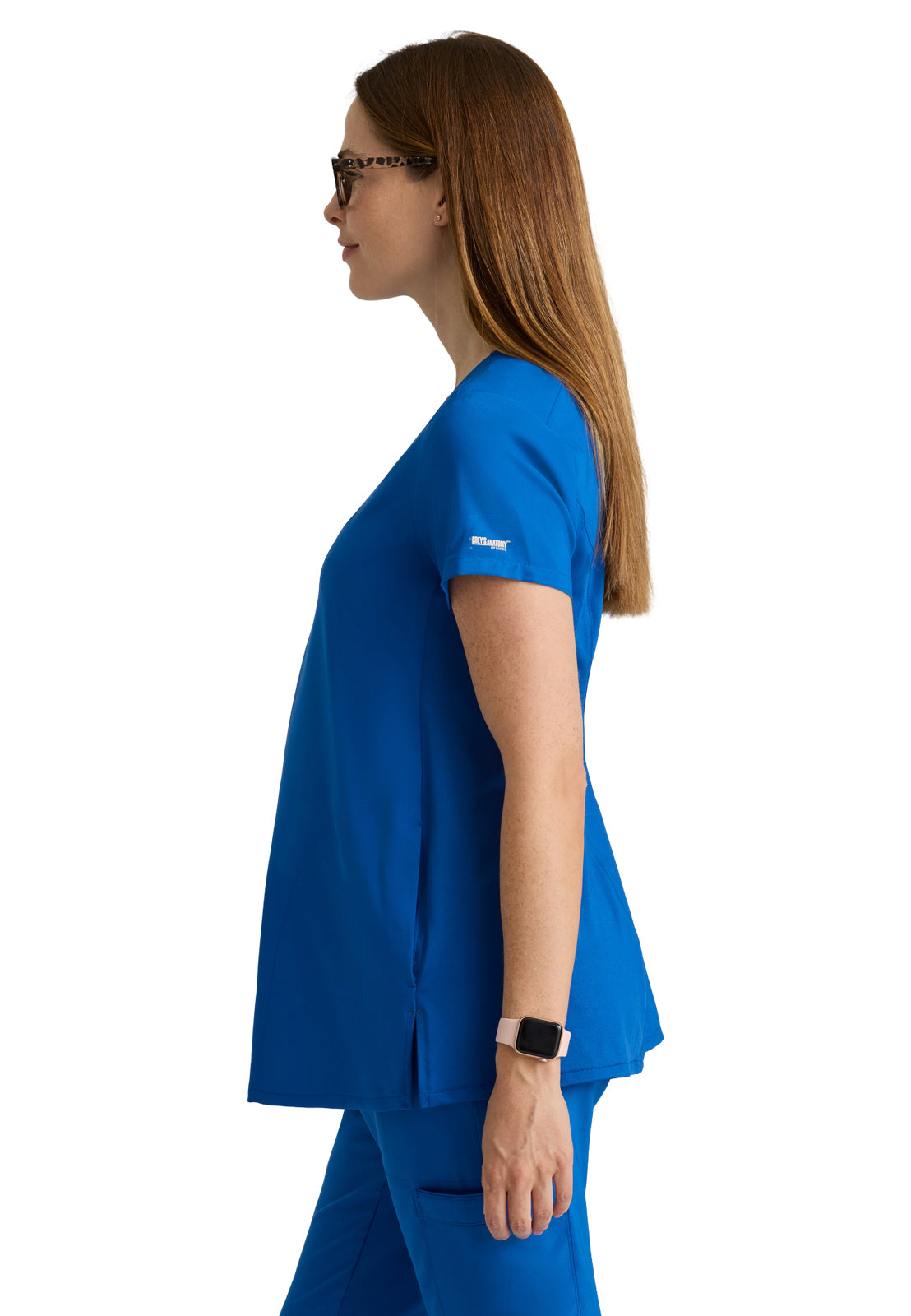 Two Pocket V-Neck Promise Scrub Top