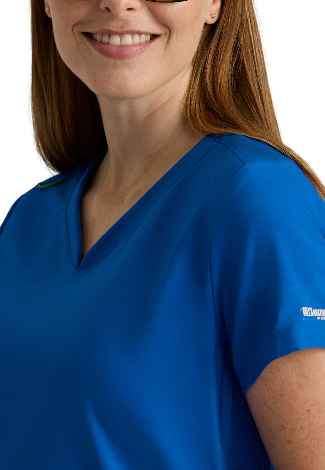 Two Pocket V-Neck Promise Scrub Top