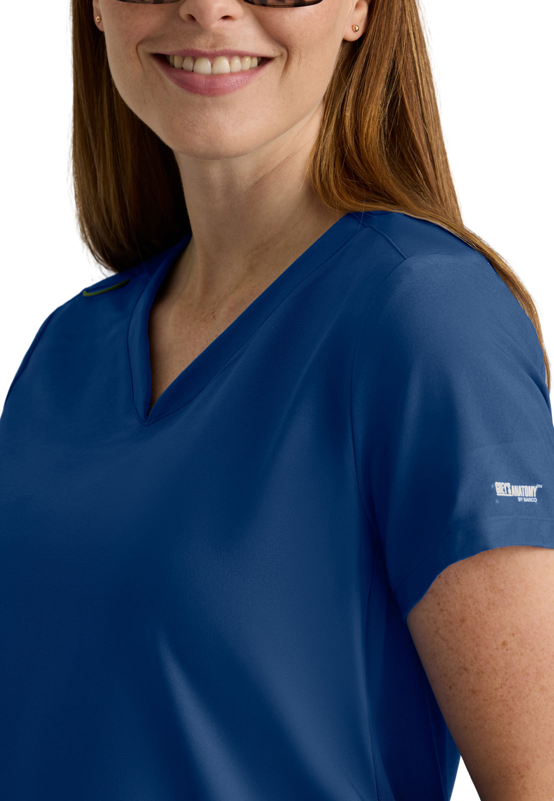 Two Pocket V-Neck Promise Scrub Top