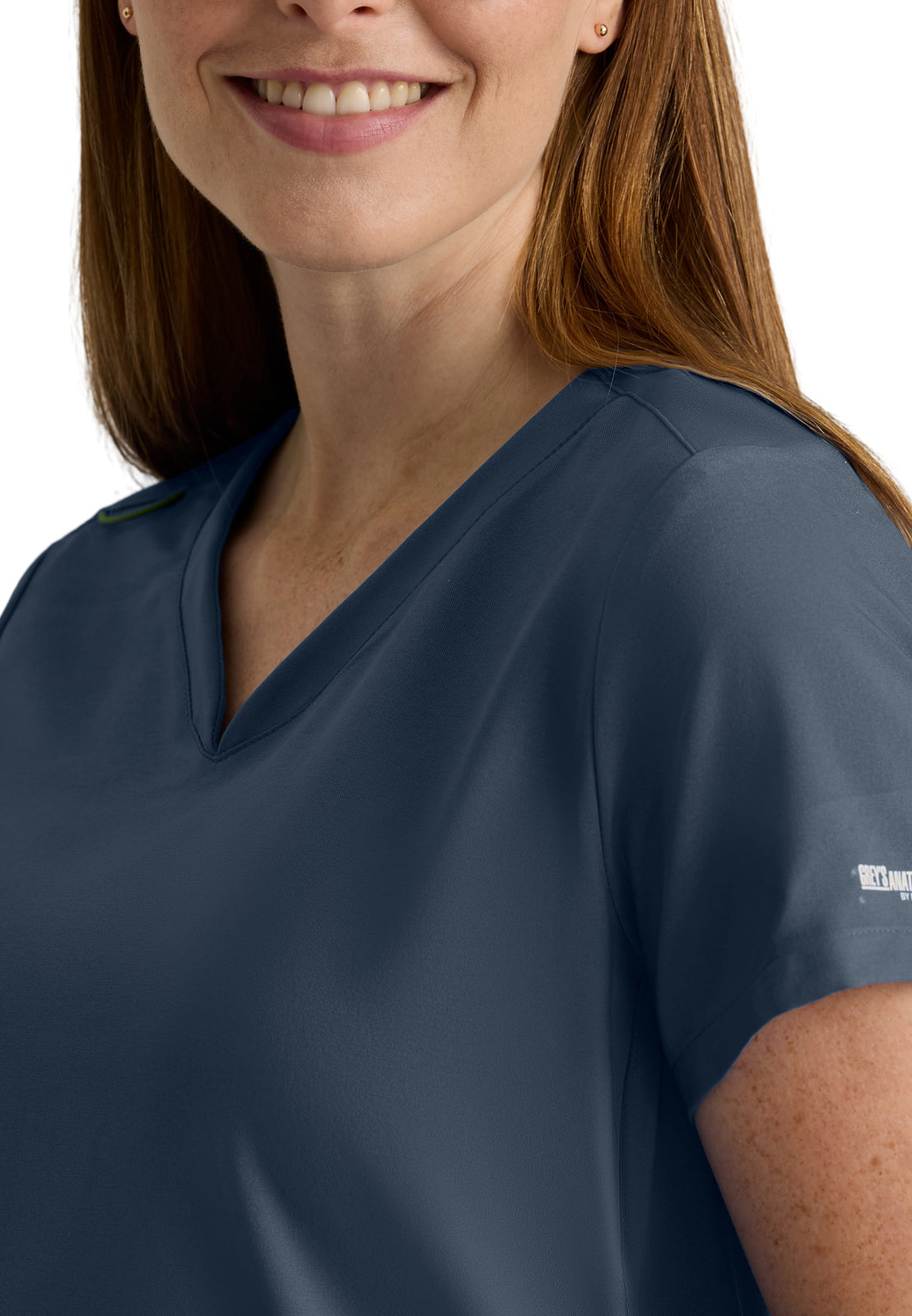 Two Pocket V-Neck Promise Scrub Top