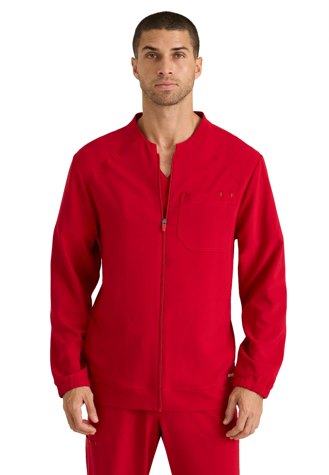 Men's Three-Pocket Banded Collar Cycle Jacket