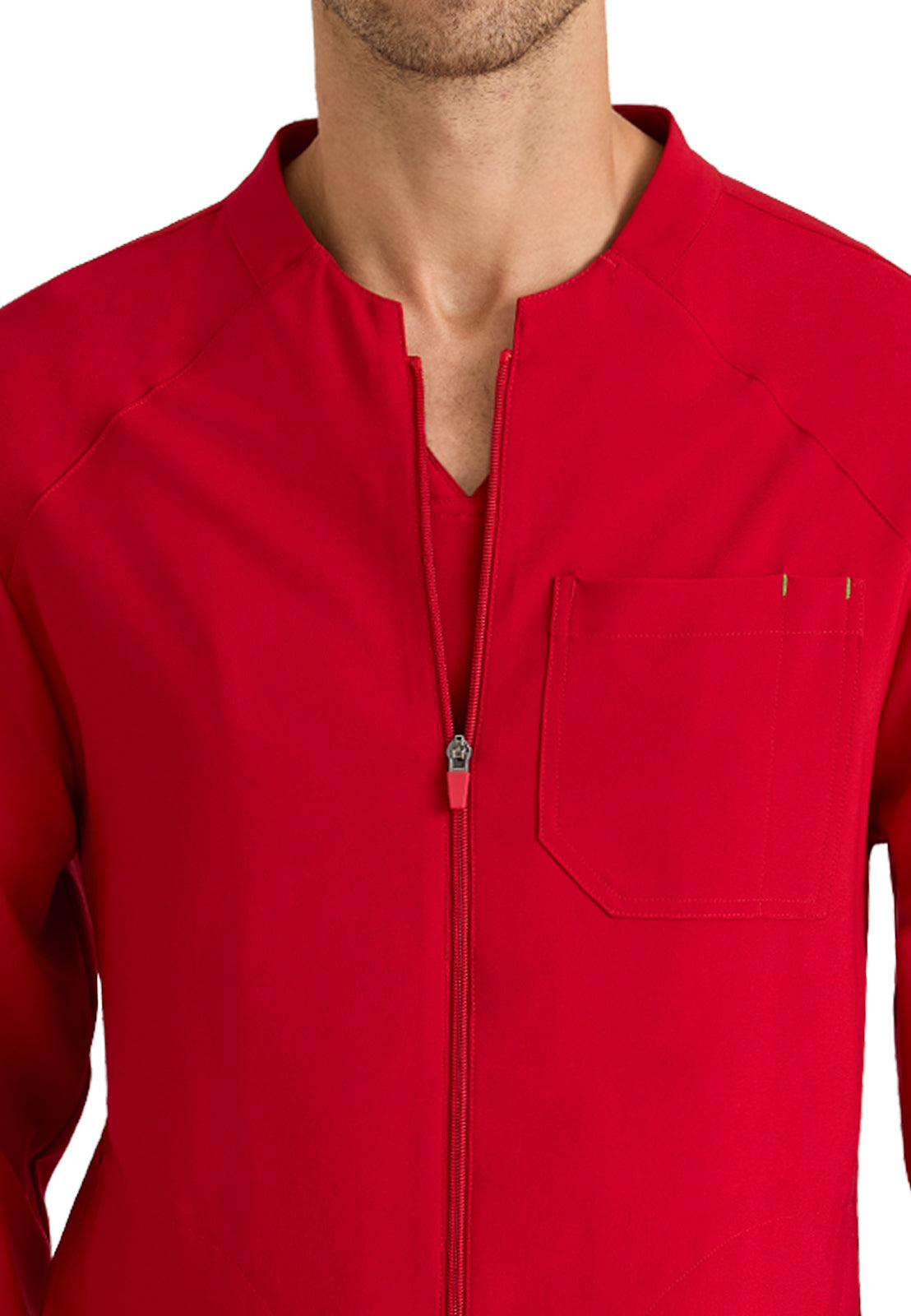 Men's Three-Pocket Banded Collar Cycle Jacket