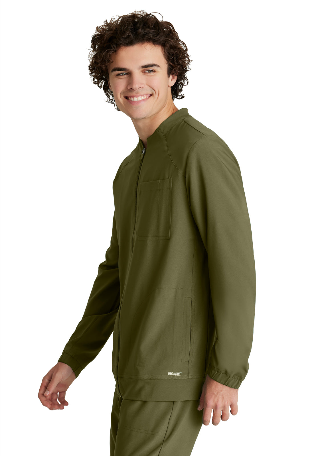 Men's Three-Pocket Banded Collar Cycle Jacket