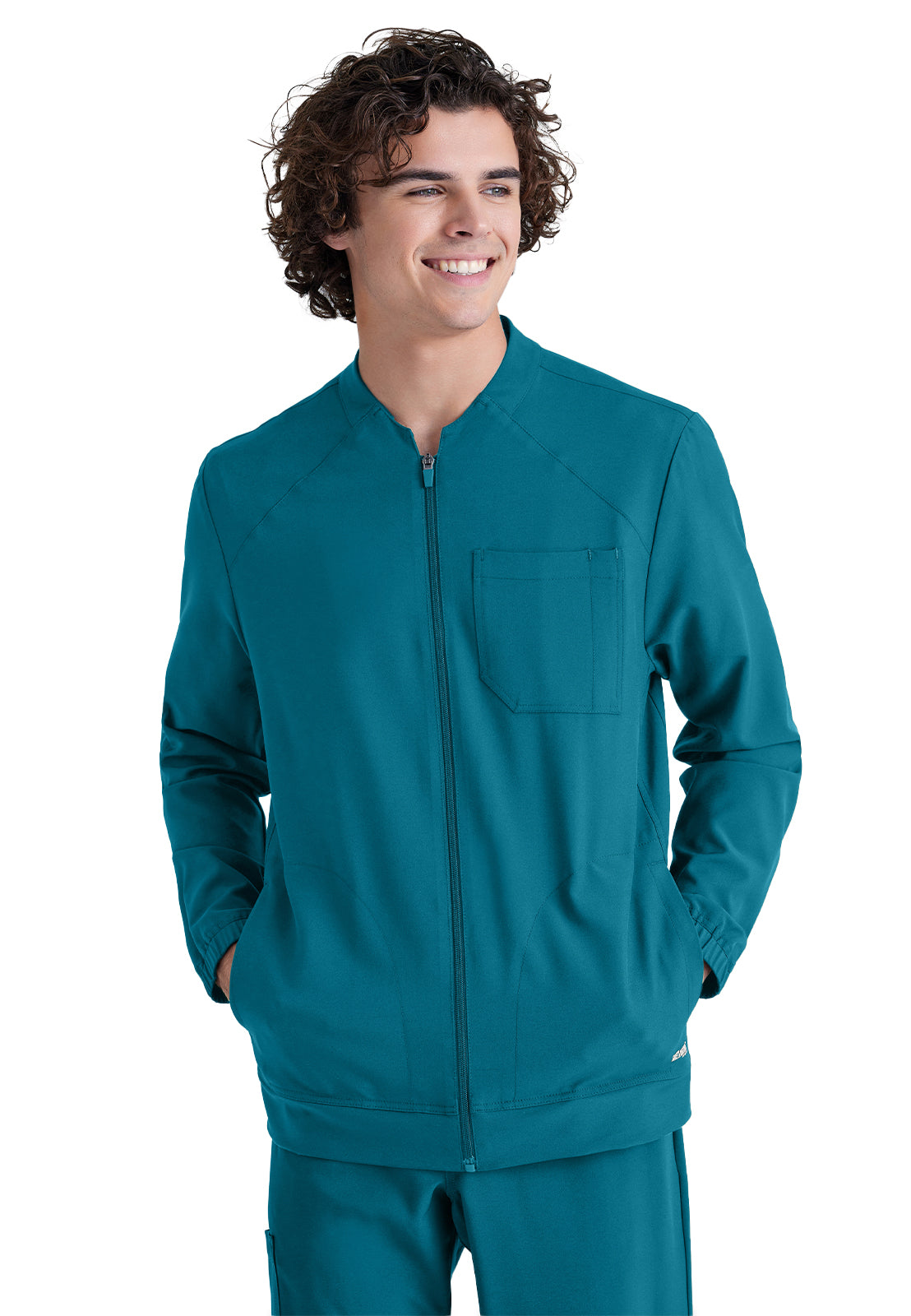 Men's Three-Pocket Banded Collar Cycle Jacket