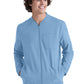 Men's Three-Pocket Banded Collar Cycle Scrub Jacket