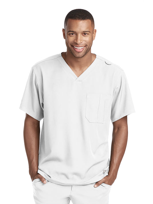 Men's Structure Crossover V-Neck Top