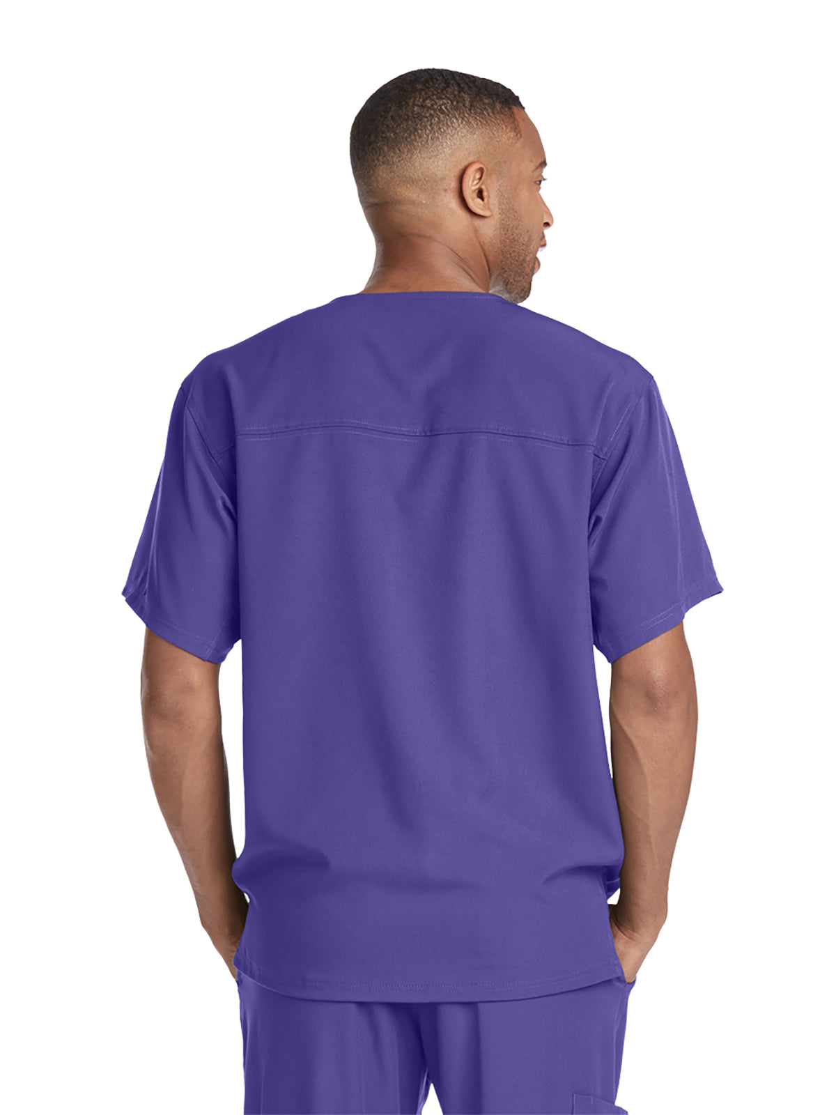 Men's Structure Crossover V-Neck Scrub Top