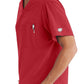 Men's Structure Crossover V-Neck Scrub Top