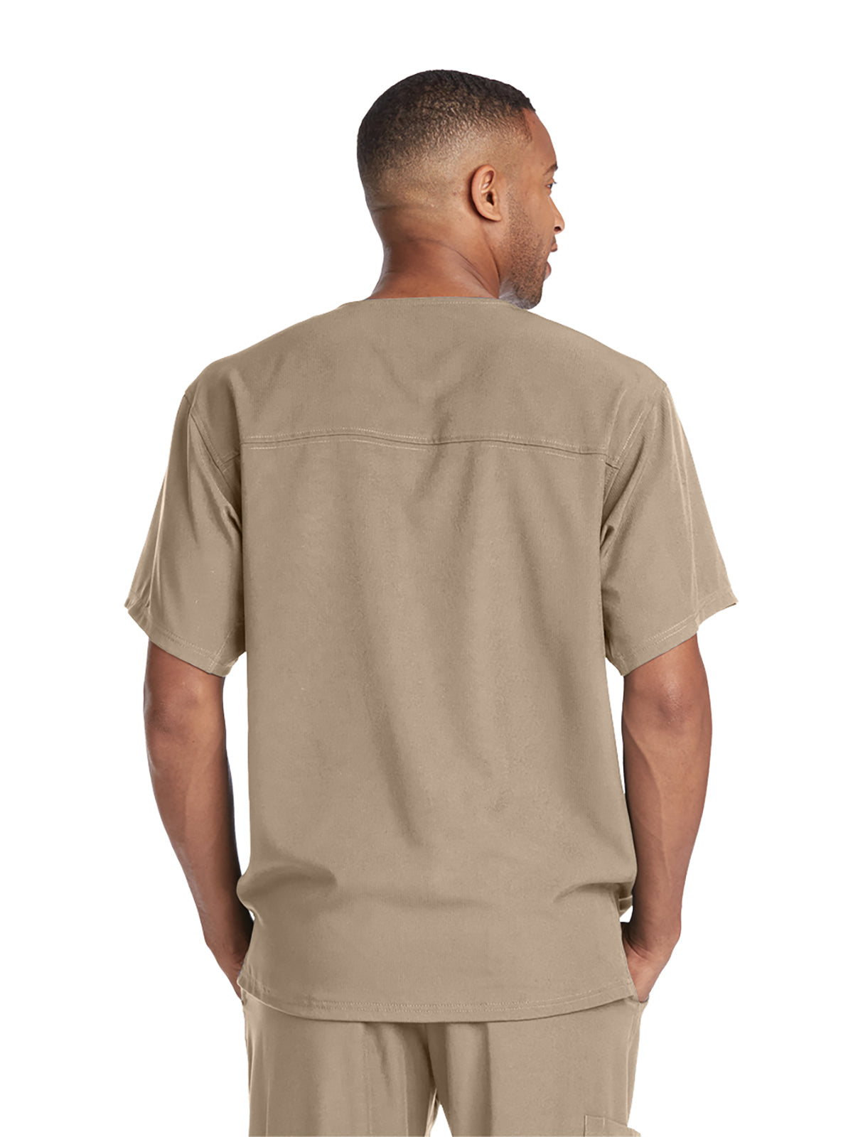 Men's Structure Crossover V-Neck Scrub Top