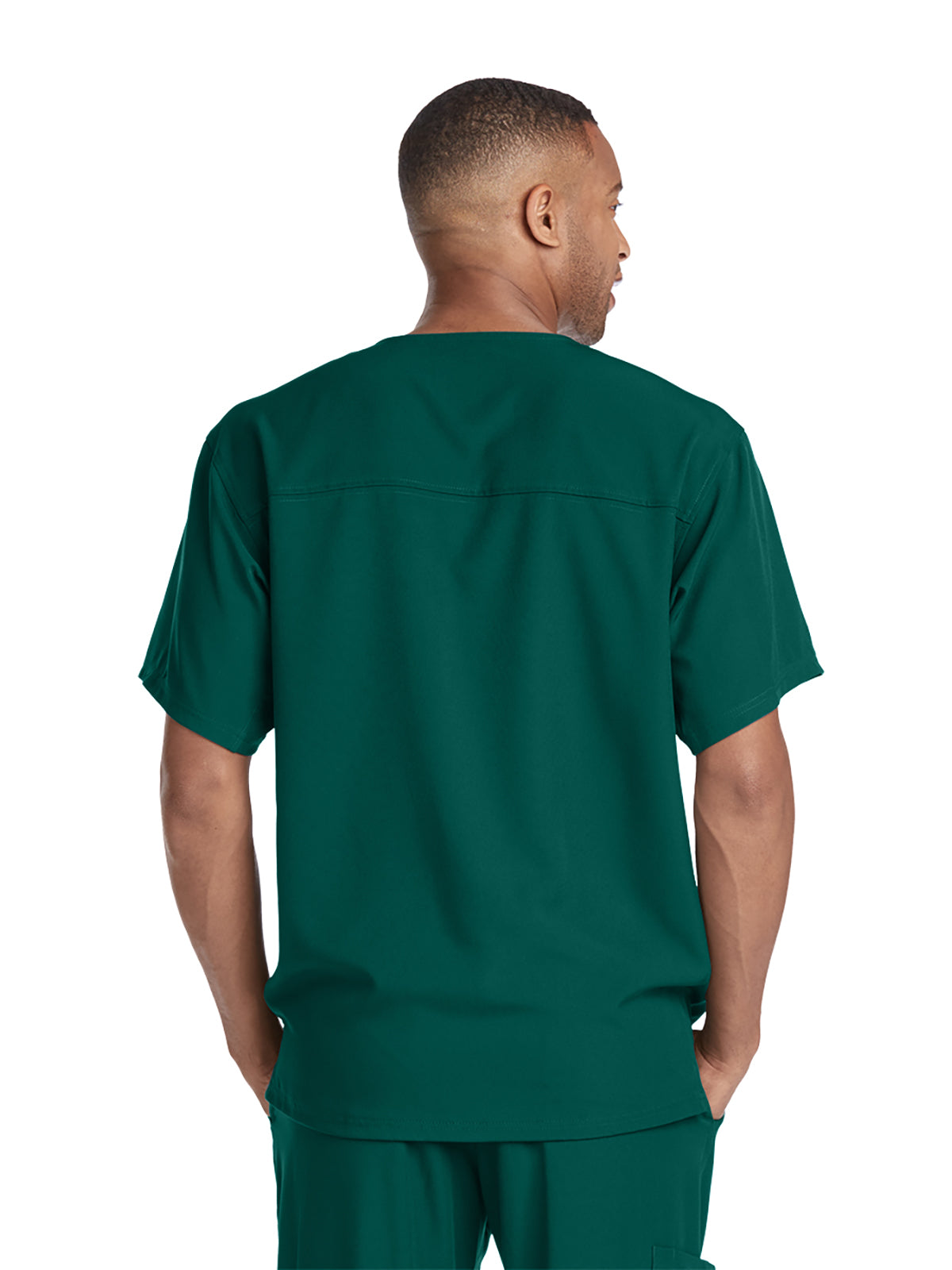 Men's Structure Crossover V-Neck Scrub Top