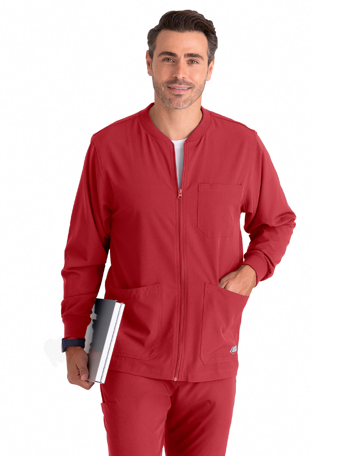 Men's Warm-Up Scrub Jacket