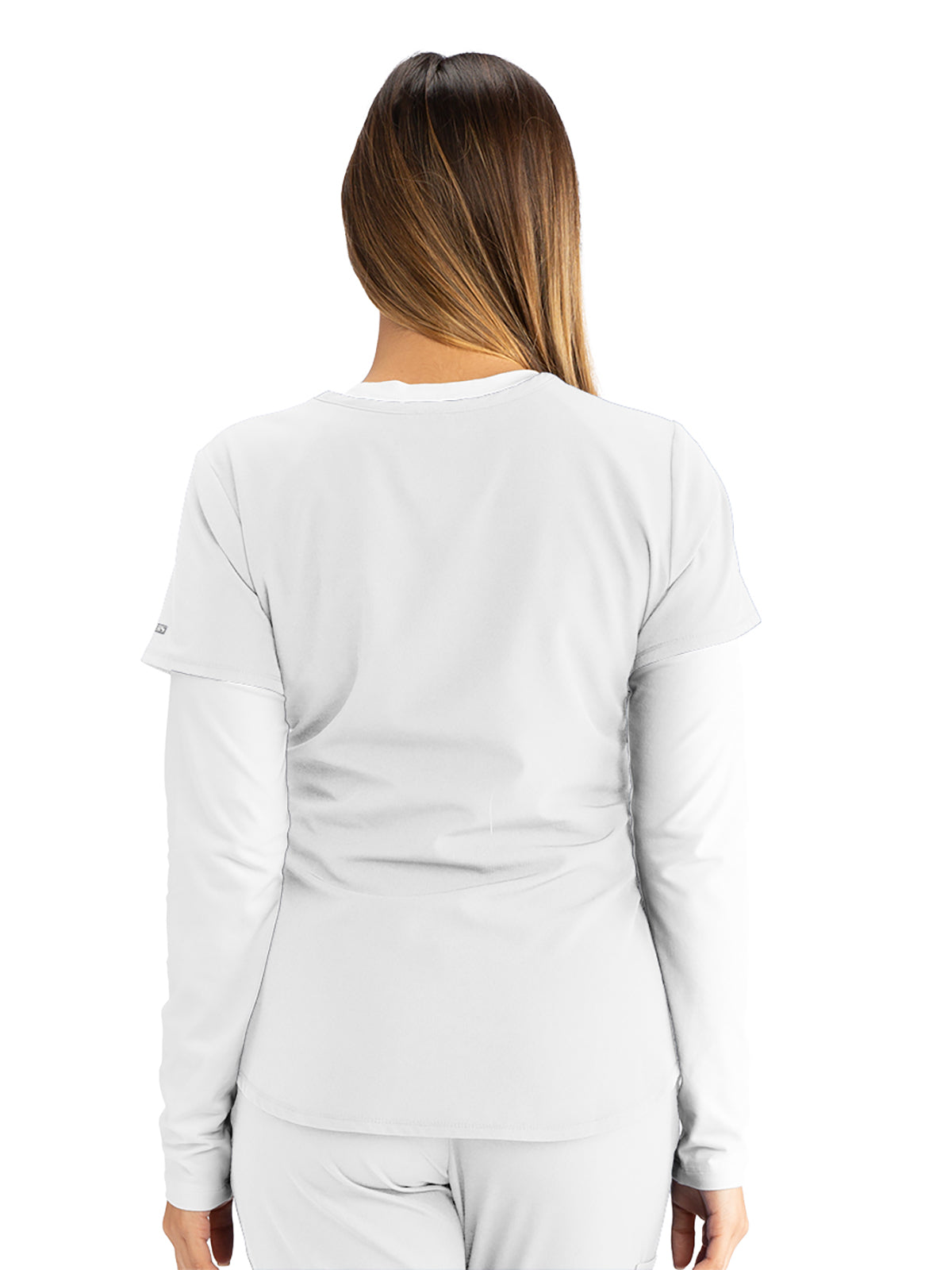 Skechers 3-Pocket Virtual V-Neck Vitality Scrub Top for Women - White –  LifeThreads
