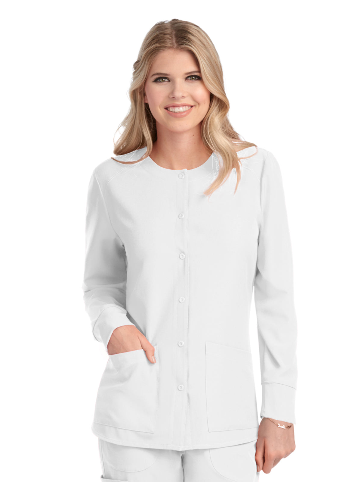 Women's 2-Pocket Scrub Jacket