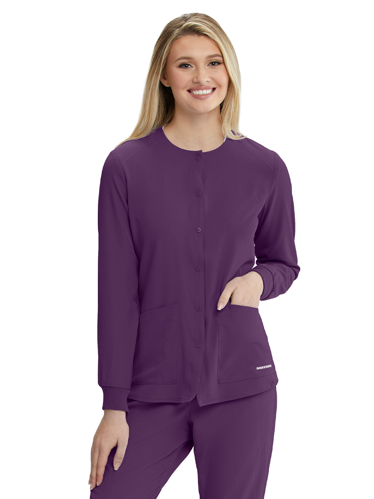 Women's 2-Pocket Scrub Jacket