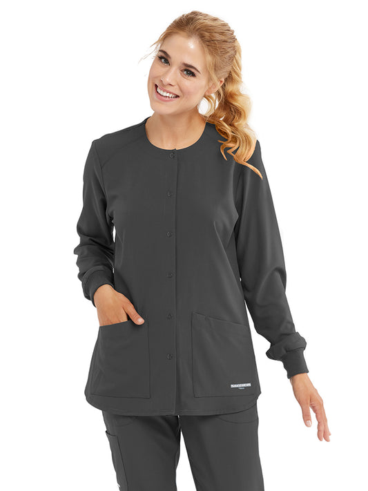 Women's 2-Pocket Scrub Jacket