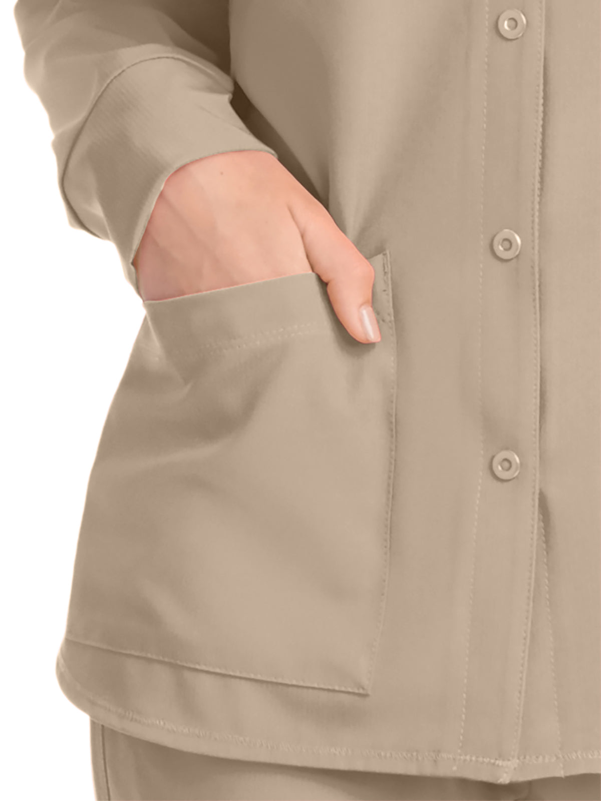 Women's 2-Pocket Scrub Jacket