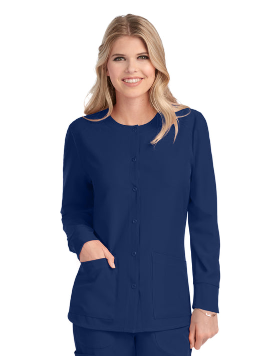 Women's 2-Pocket Scrub Jacket