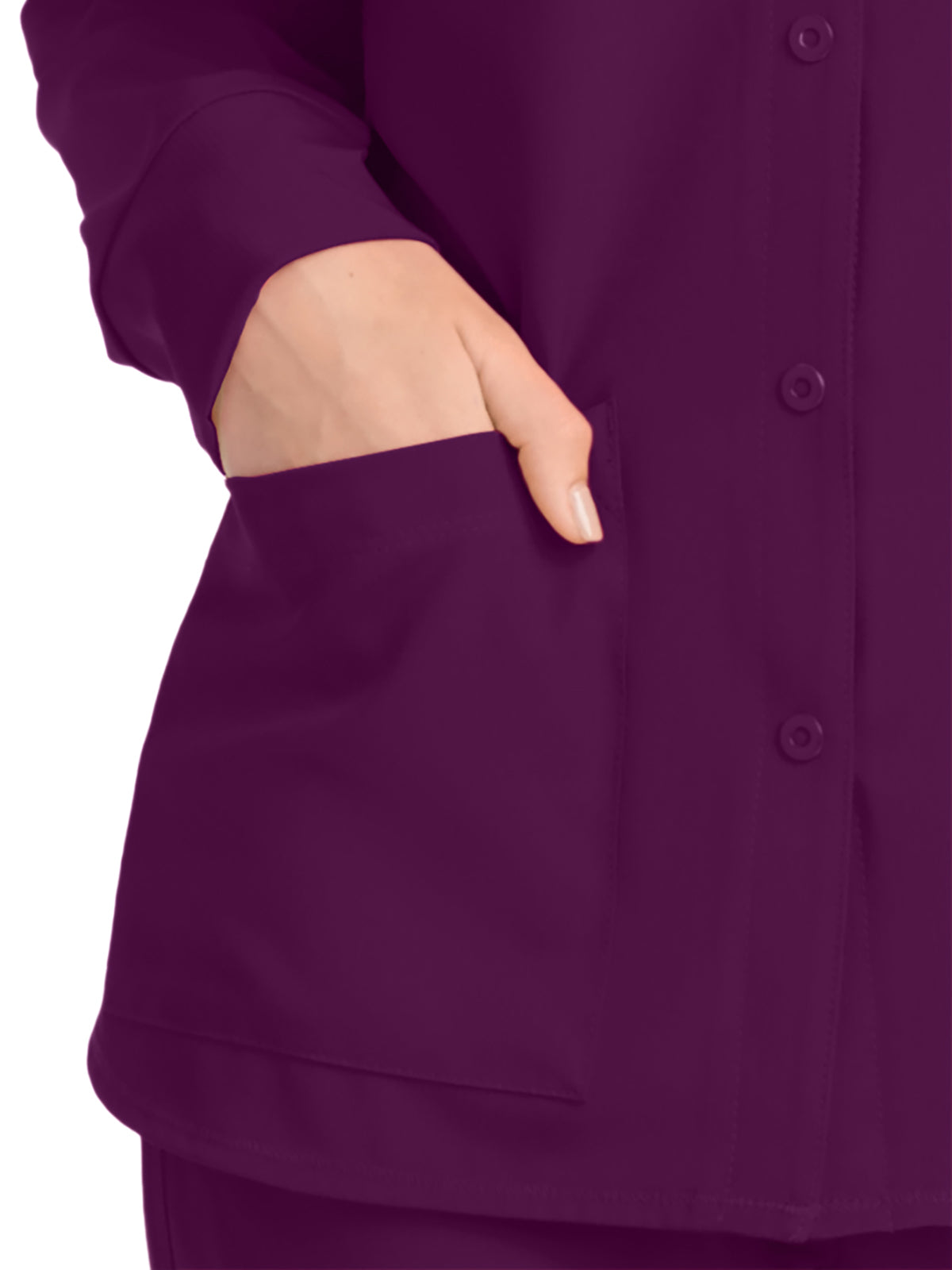 Women's 2-Pocket Scrub Jacket