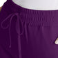 Women's Drawcord Waistband Pant - SKP552 - Eggplant