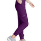 Women's Drawcord Waistband Pant - SKP552 - Eggplant