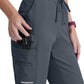 Women's 6 Pocket Elastic Waist Tapered Pant