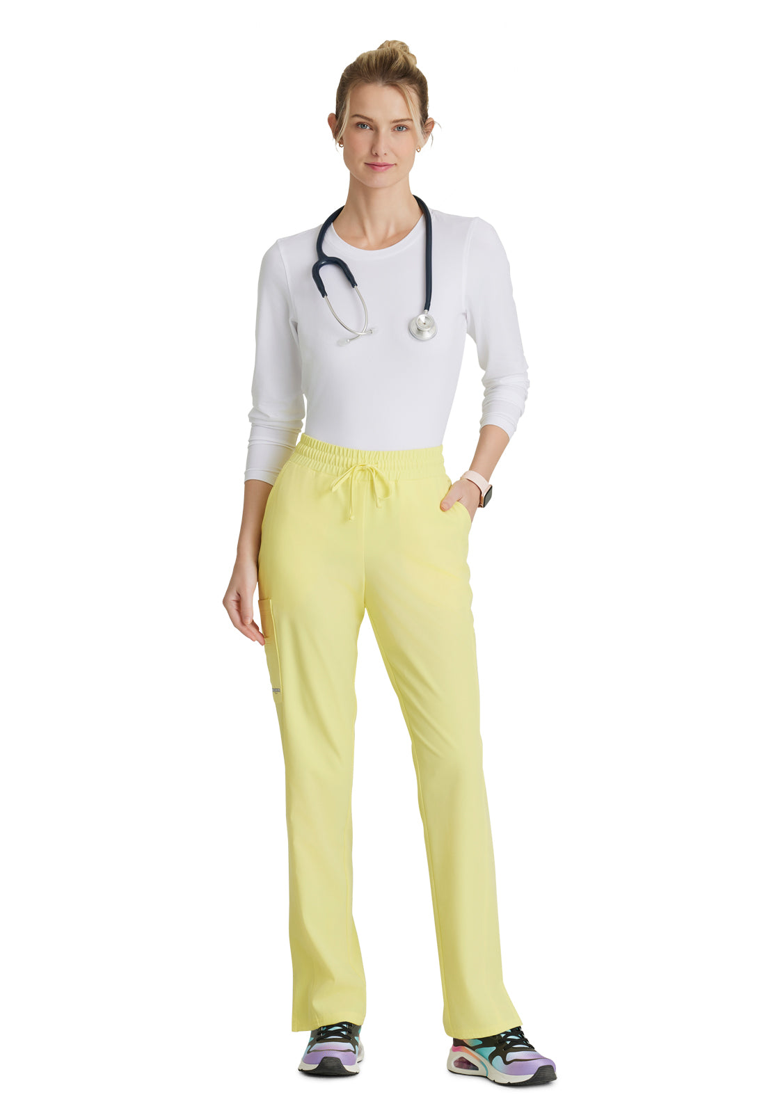 Women's 6 Pocket Elastic Waist Tapered Pant