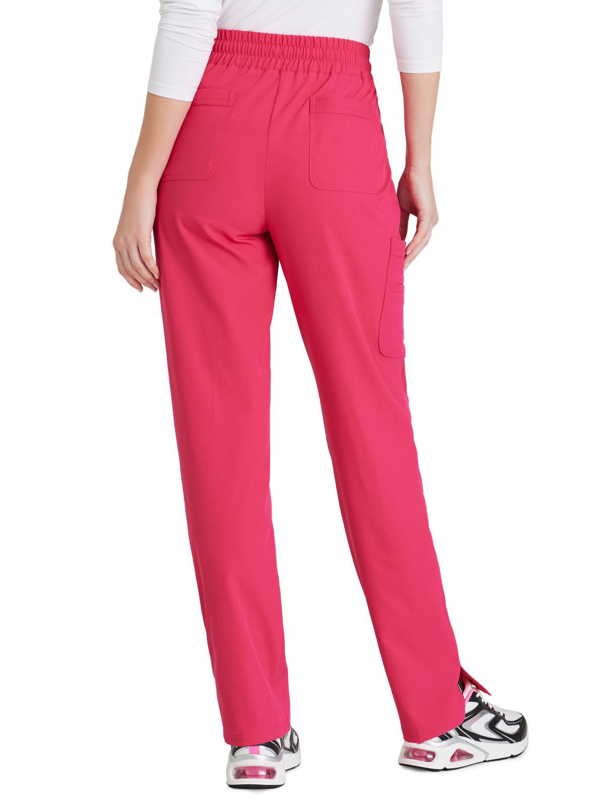 Women's 6 Pocket Elastic Waist Tapered Pant