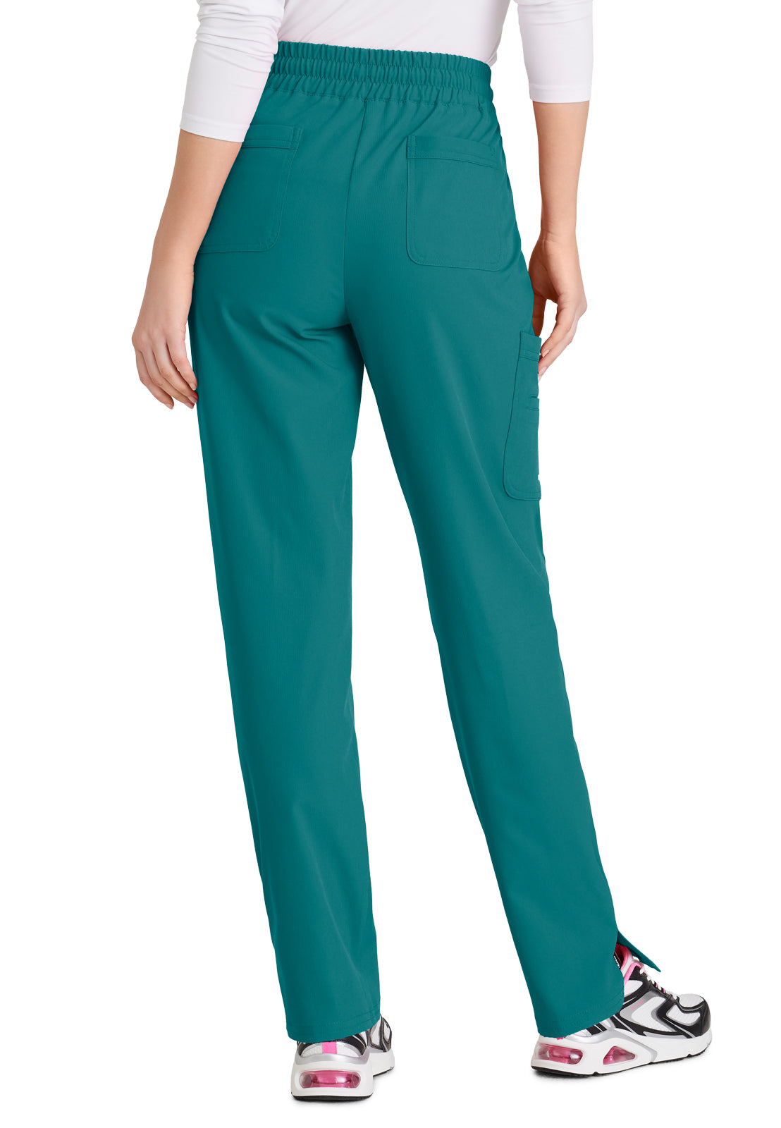 Women's 6 Pocket Elastic Waist Tapered Pant