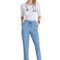 Women's 6 Pocket Elastic Waist Tapered Pant