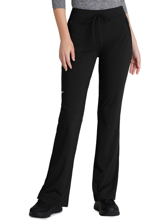 Women's 4 Pocket Fit and Flare Glide Scrub Pant