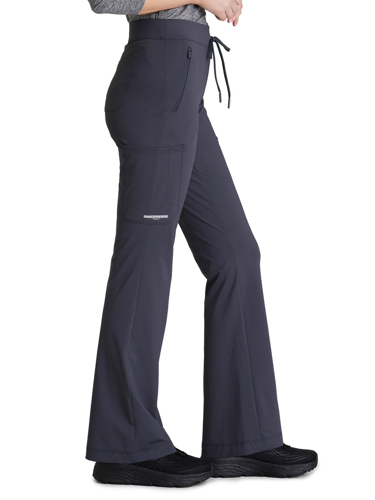 Women's 4 Pocket Fit and Flare Glide Scrub Pant