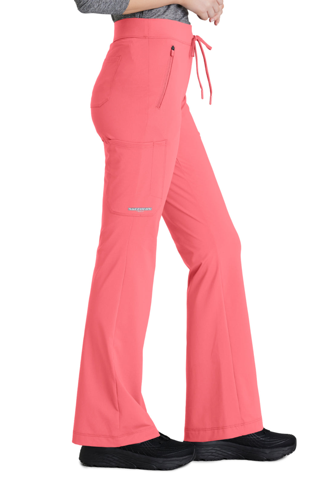 Women's 4 Pocket Fit and Flare Glide Scrub Pant