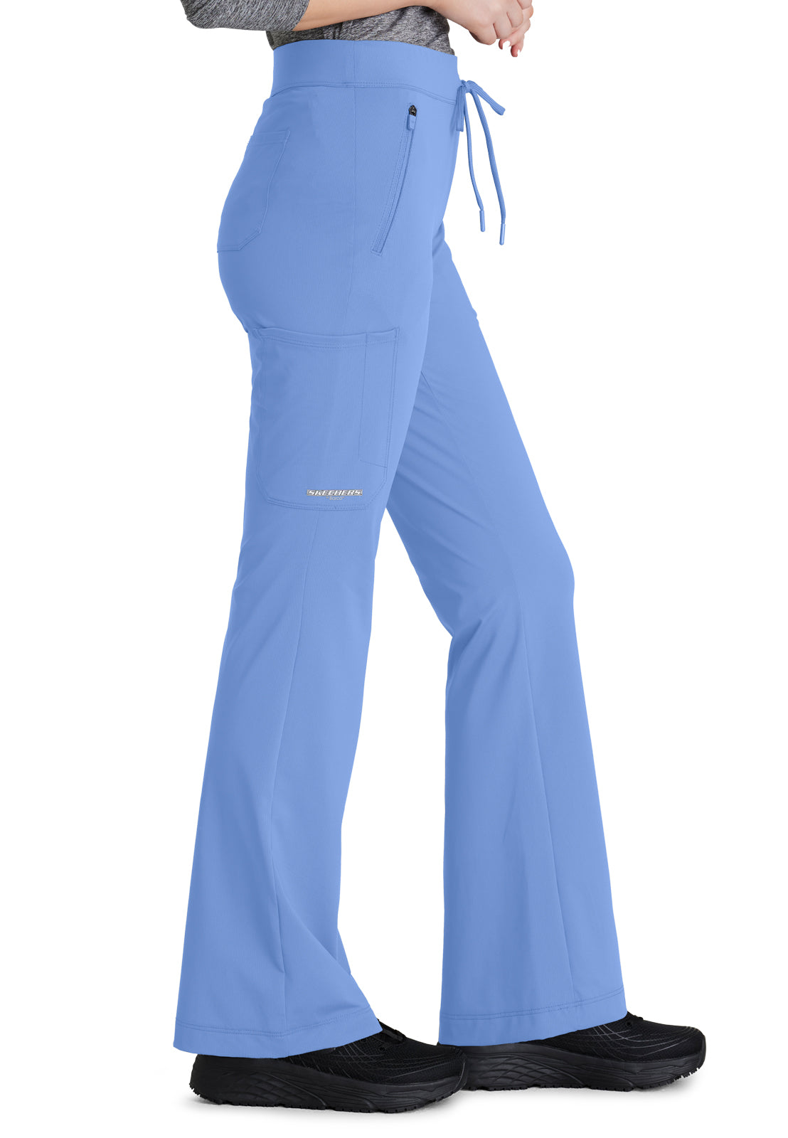 Women's 4 Pocket Fit and Flare Glide Scrub Pant