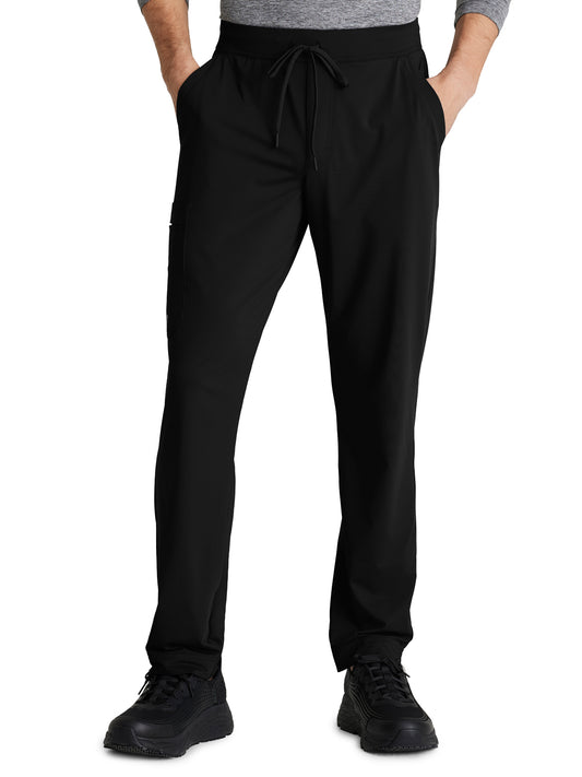 Men's 4 Pocket Slim Straight Rebound Scrub Pant