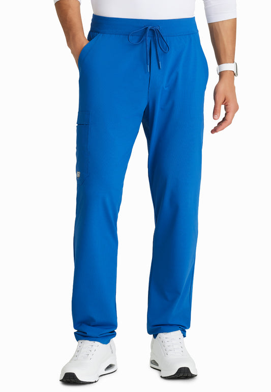 Men's 4 Pocket Slim Straight Rebound Scrub Pant