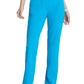 Women's Shirred Waistband Slim And Straight Reach Pant