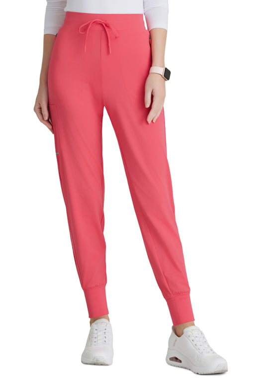 Women's 5 Pocket Ribbed Cuff Jogger Pace Scrub Pant