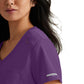 Women's High-Low Hem Tuck-In Top - SKT147 - Eggplant