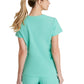 Women's High-Low Hem Tuck-In Top - SKT147 - Light Jade