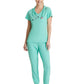 Women's High-Low Hem Tuck-In Top - SKT147 - Light Jade