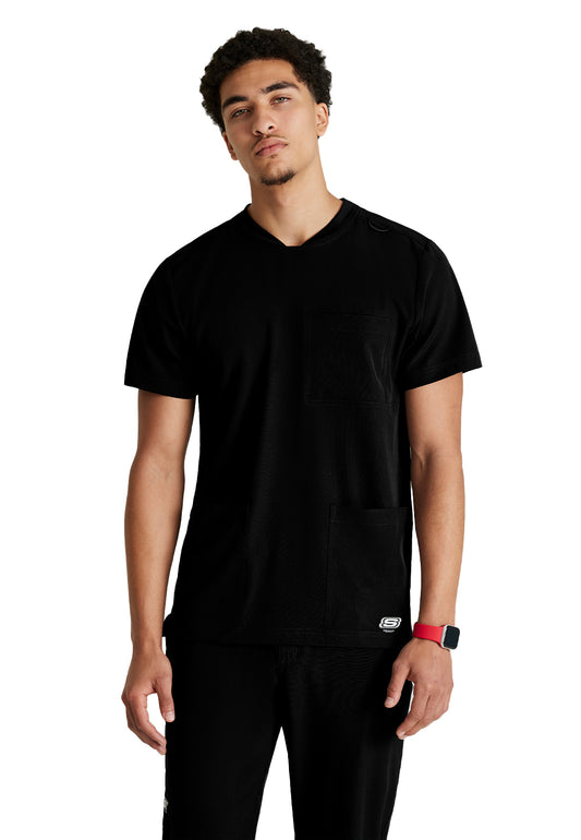 Men's Three-Pocket Round Neck Thesis Top