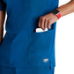 Men's Three-Pocket Round Neck Thesis Scrub Top