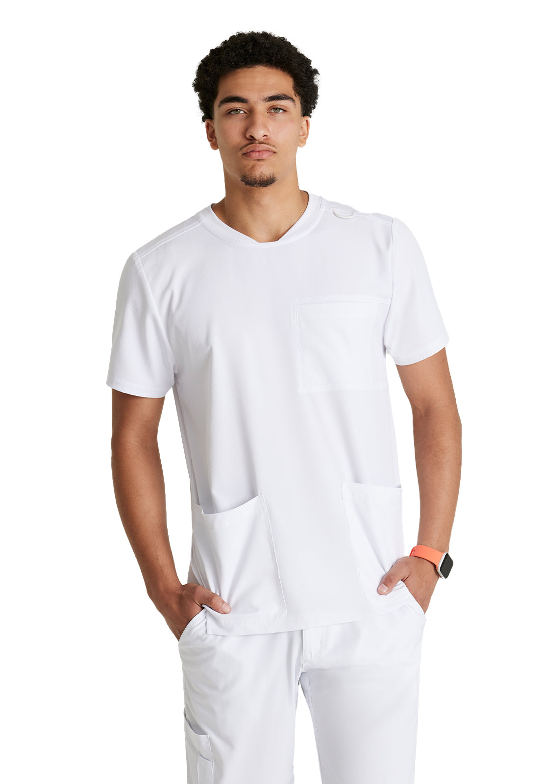 Men's Three-Pocket Round Neck Thesis Top